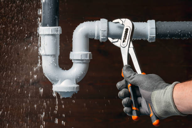 Professional Drain Cleaning technician working in Schley, VA
